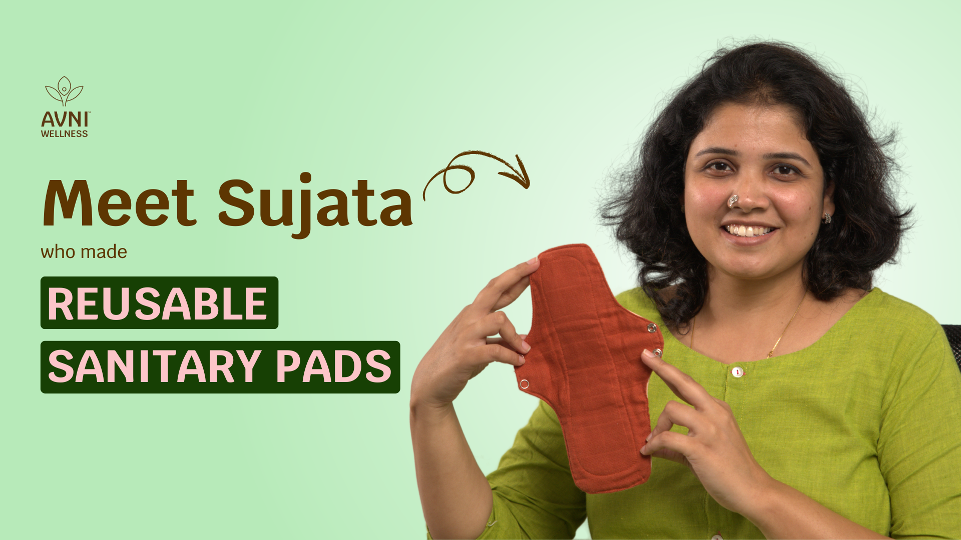 Meet Sujata, who made REUSABLE SANITARY PADS inspired by grandmom’s "love" and "care"