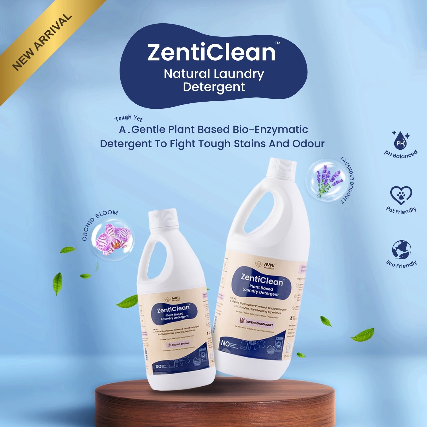 ZentiClean™ - Plant Based Natural Laundry Detergent- Trial Pack