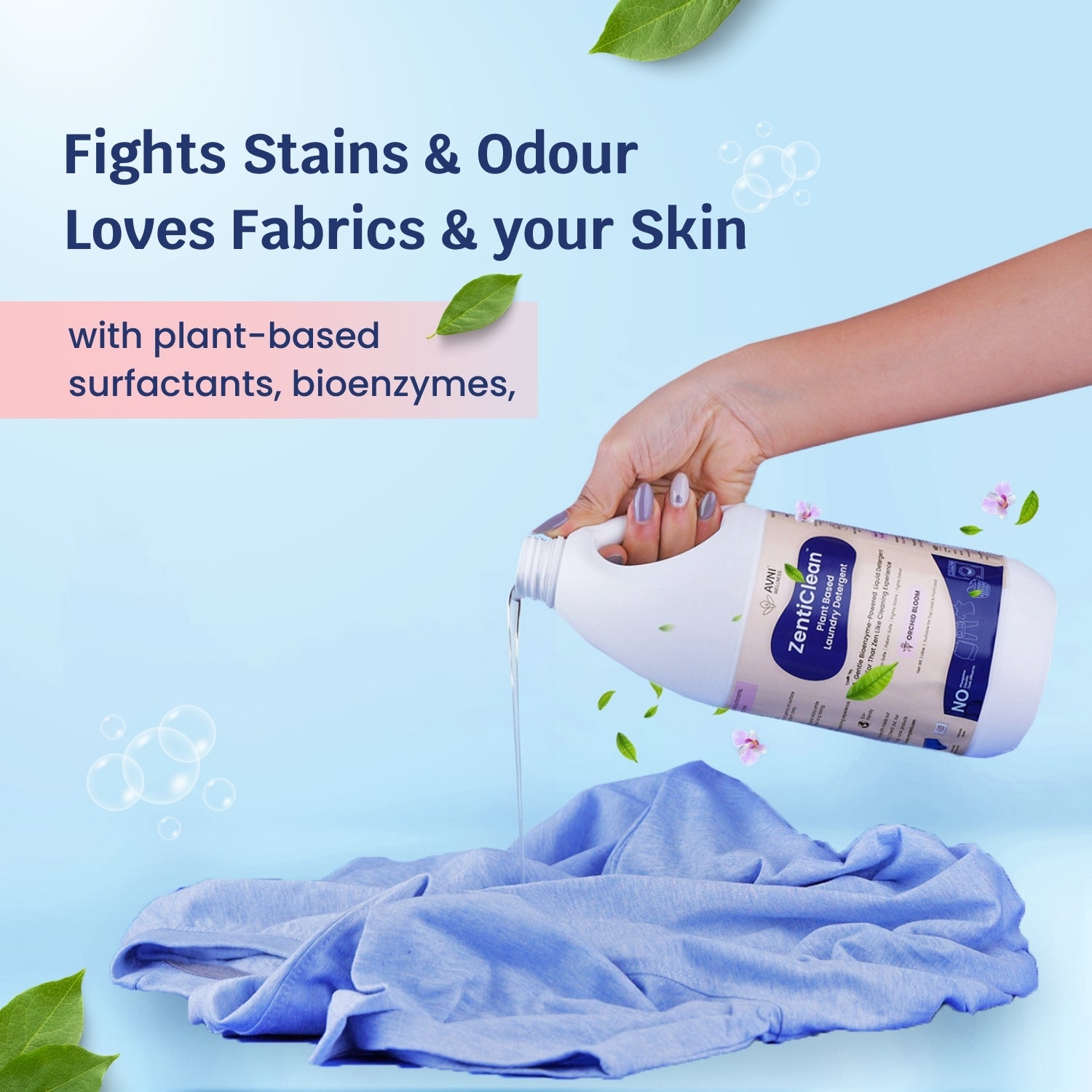 ZentiClean™ - Plant Based Natural Laundry Detergent