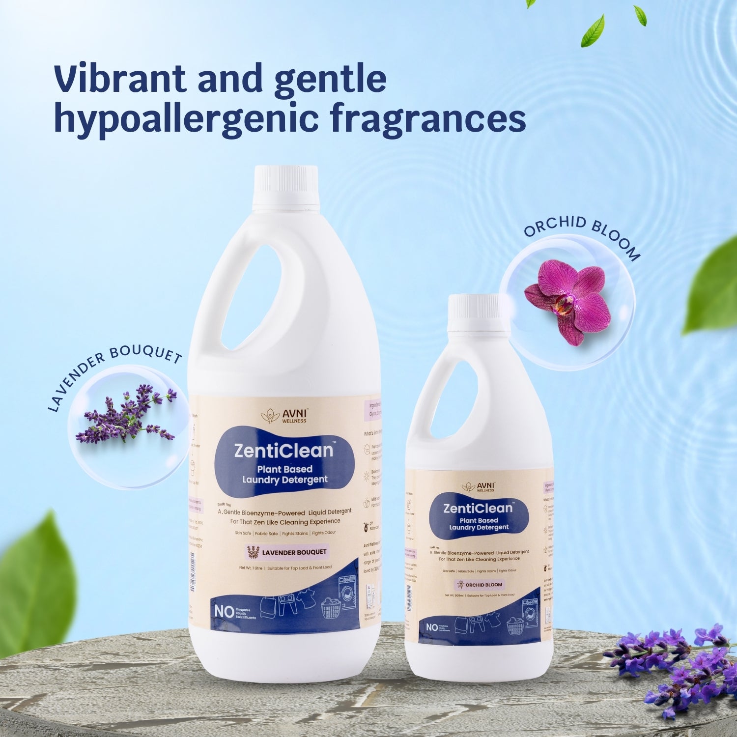 ZentiClean™ - Plant Based Natural Laundry Detergent- Trial Pack