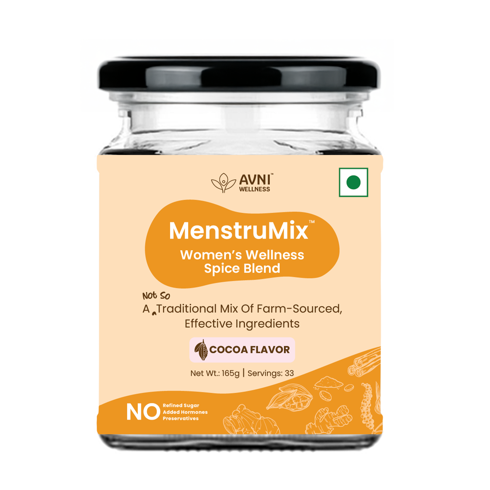 MenstruMix™- Women's Wellness Spice Blend | Cocoa Flavor