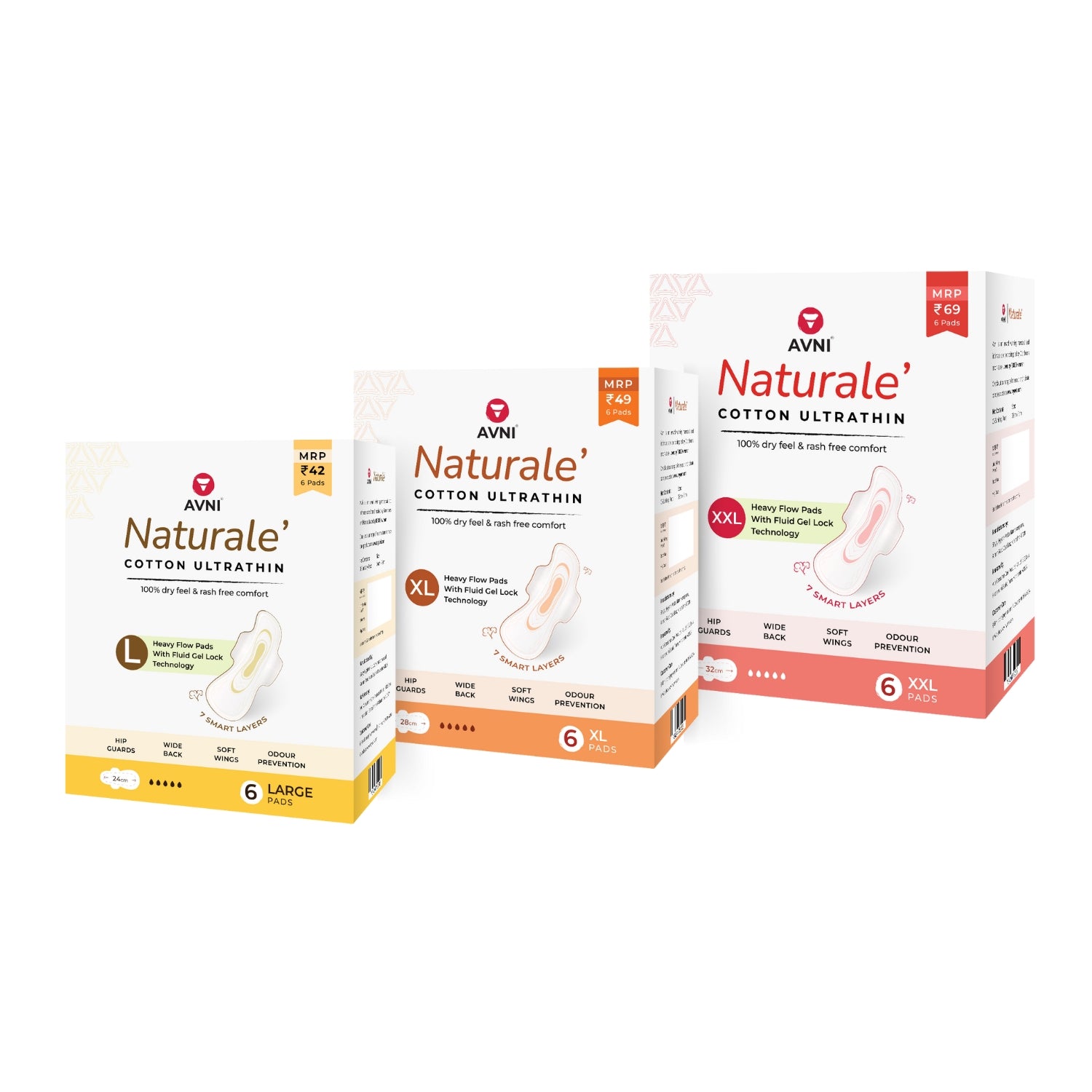 Naturale, Ultra-thin Sanitary Pads