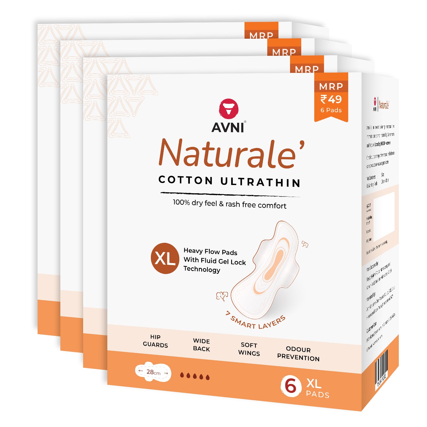 Naturale, Ultra-thin Sanitary Pads